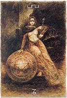 Luis Royo - Black Tarot - The Labyrinth Tarot, 53